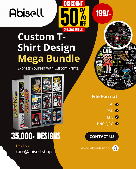 35000+ Premium T-Shirt Designs Bundle (Instant PDF Download) – Limited Time Mega Offer